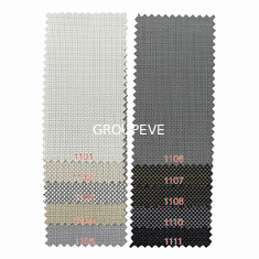 Roller Blind Plain Weave PVC Coated Polyester Sunscreen Fabric For Window Blinds