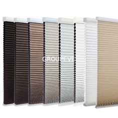 Cellular Shade Pleated Honeycomb Blinds Fabric Cordless Light Filtering
