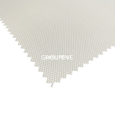 1% Openness Of Sunscreen Solar Fabric For Window Blinds Fireproof Mesh Plain Polyester Fabric