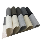 30% Polyerster + 70% PVC Basket Weave Sunscreen Fabrics for Roller Blinds