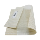 Combi Blind Sunscreen Zebra Fabric Polyester PVC Sunscreen Roller Blinds Fabric