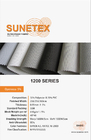 Sun Blocking Polyester Sunscreen Fabric 410gsm
