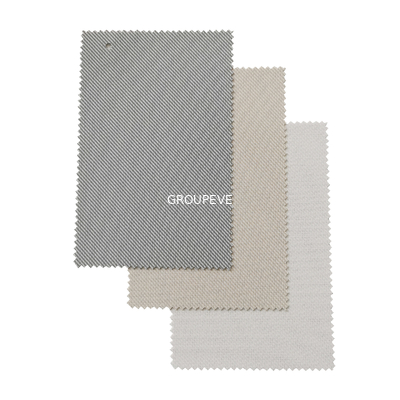 Heat Insulation Twill Weave Polyester Sunscreen Fabric Color Fastness GRADE 8