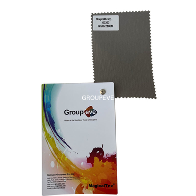 280cm Polyester Semi Blackout Fabric Double Face Dip Coating