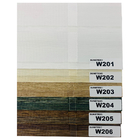 W2 Fireproof Zebra Blinds Fabric  65mm Double Layer Sheer Fabrics