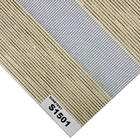 Customized Plain 100% Polyester Zebra Roller Blind Fabric for Window Blinds