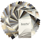 Openness 5% Shutter Shades Grey Zebra Roller Blinds Fabric ASTM G21