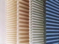 100% Polyester Horizontal Honeycomb Blinds Fabric Anti Electric Pollution Free