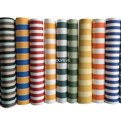 Buy Parasol Sunshade 100% Solution Acrylic PVC RV Awning Fabric 100m/Roll online manufacture