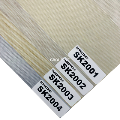 Buy Double Layer Day And Night Blind Zebra Curtain Fabric Roll Length 50m online manufacture