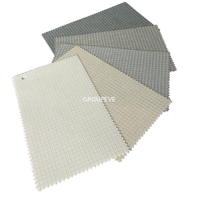 Grade 8 Wholesales 29% Polyester 71% PVC Sunscreen Roller Blinds Curtain Blackout Fabric