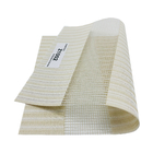 Roller Shades Blackout Sunscreen Zebra Blinds Fabric 31% Polyester 69% PVC