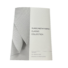 Gray Color 5% Openness Fiberglass Sunscreen Fabric For Exterior Roller Blinds