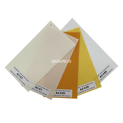 127mm Vertical Curtain Blind Fabric Material For Vertical Window Blinds
