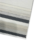 Polyester 100% Polyester Blackout Blind Fabric Texutured Fabricante Cortina Roller