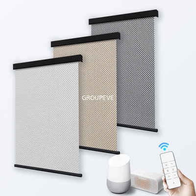 Wholesale 3M Width Blackout Polyester Sunscreen Fabric Roller Shades Anti UV With Cheap Price