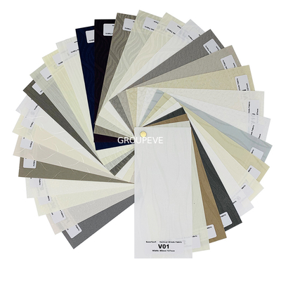 Cheap Price 100% Polyester Translucent Vertical Blind Fabric Roll Durable New Design