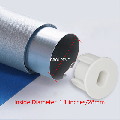 Quiet and Smooth Running 38mm Aluminum Roller Blind Tube Blinds Accessories