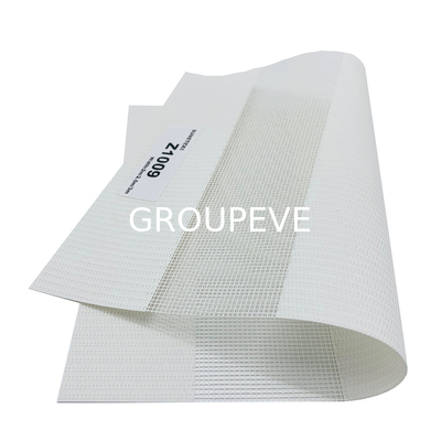 Semi Blockout Roller Blind 29% Polyester Sun Blocking Mesh Fabric