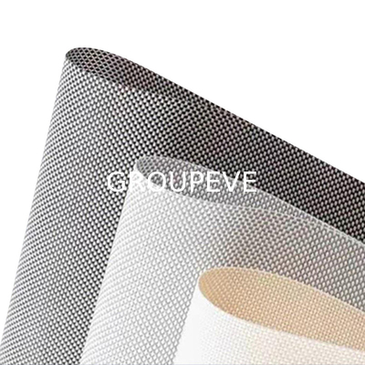 5% Openness transparent Blinds Outdoor Solar Replacement Roller Shade For Kitchen Window Blinds Sunscreen Shades