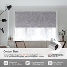 100% Blackout Polyester Jacquard Foaming White Coated Roller Blinds Fabric For Office