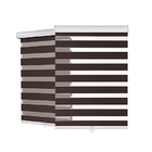 Double Layer Day And Night Zebra Roller Blinds Shades For Windows