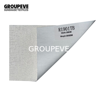 Blackout 100% Polyester Roman Shade Roller Fabric For Home Decoration