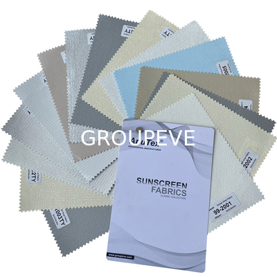 Oeko-Tex Outdoor Sunshade 1.8m Semi Blackout 3m Sunewin Sunscreen Vinyl Fabric