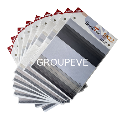 8 Grade 100% Polyester Silky Soft Blackout Blinds Shades Zebra Blinds Fabric