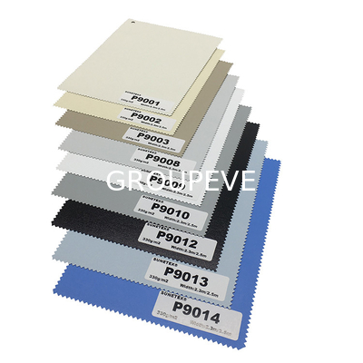 100% Blackout Solid Color Roller Blinds Fabrics For Window Blinds Window Decor