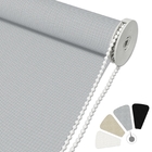 Waterproof Sunscreen Roller Blinds Fabrics UV Proof Flame Retardant