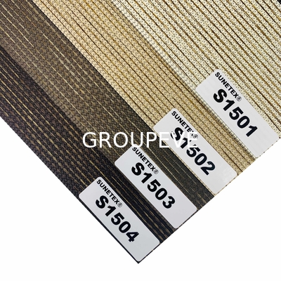 100% Polyester Blackout Waterproof Zebra Blinds Fabric Popular Zebra Roller Fabric