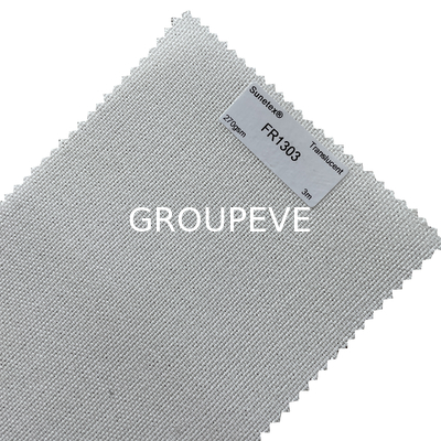 Buy Textured Semi Blackout 100% Polyester Fireproof Roller Blind Fabric 3m Width online manufacture