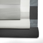 Smart Motor Cover Blackout Roller Zebra Blind Shades Fabric For Motorized Window