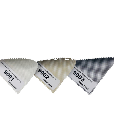 Blackout Sunscreen Roller Blind Fabric Fireproof 0% Openness