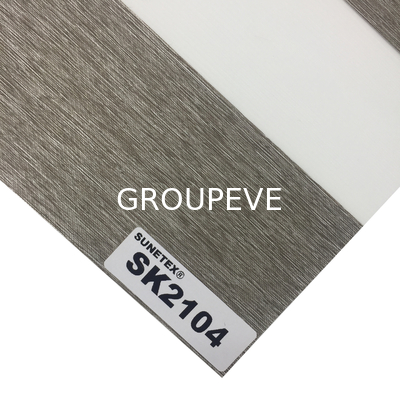 Wholesale 3M Width 100% Polyester Roller Day And Night Roller Blinds Fabrics For Window