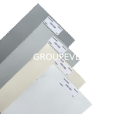 Fireproof Roller Blinds Fabric Roller Window Shade Curtain Custom Size Internal Blackout Blind Fabric