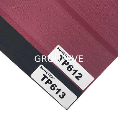 Home Office Double Layer Blackout Zebra Blind Fabric Dustproof UV Proof