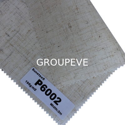 Free Sample 100%  Polyester Translucent Linen Roller Blinds Fabric For Window Decoration