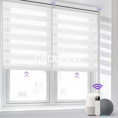 Wholesale 3m Width Thermal Complete Electric Blackout Zebra Shades Blinds And Shades For Windows