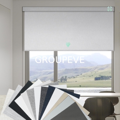 Buy Gardens Smart Sunscreen Roller Blind Fabric Blackout Remote Control Motorized Tubular Motor for Windows online manufacture