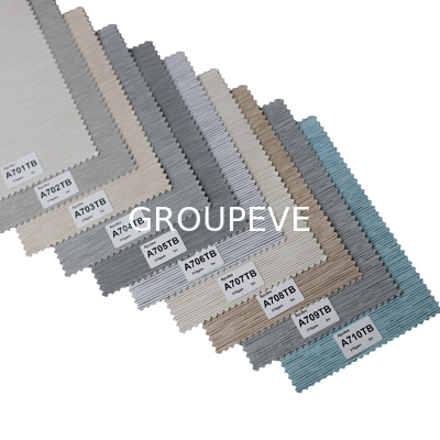 Buy Ready Stock Cheap Price 100% Polyester Textured Blackout Roller Blinds Fabrics For Home Decoration online manufacture