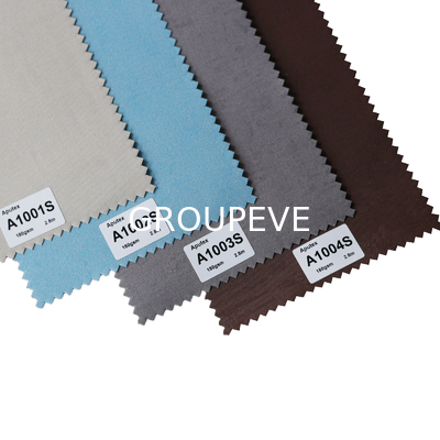 New Design 100% Polyester 3M Width Plain Color White Coated Blackout Roller Blinds Fabrics For Window