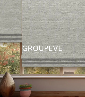 Polyester Full Shading Pull Beads Roman Blinds Mechanism Roman Blinds Fabric