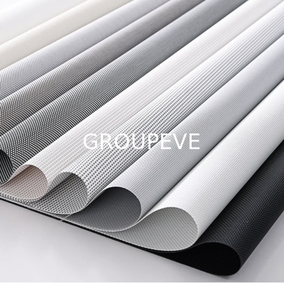 71% Pvc 29% Fiberglass Waterproof Sunscreen Roller Shade Fabric