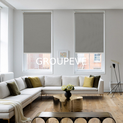 Blackout Roller Blind Fabric Fireproof PVC Solar Window Blind Shades Blind Fabrics Outdoor