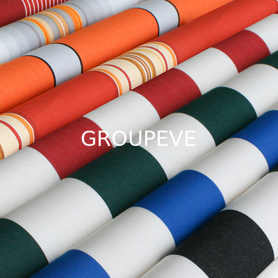 100% Solution Dyed Acrylic Waterproof Fire Flame Retardant Fabric for Outdoor Tent Awning