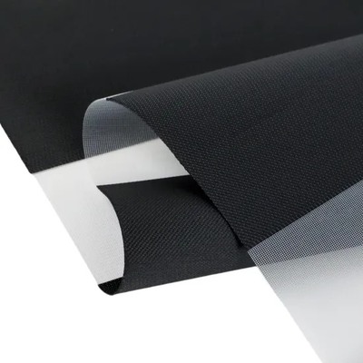 425GSM 100% Polyester Zebra Blinds Fabric with 100% Blackout for French Windows