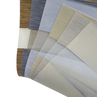425GSM Zebra Blinds Fabric with 1 Roll MOQ and Customizable Color for Office or Home Sunshade