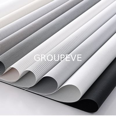 Fire-proof New Design 5% Openness Solar Screen Roller Blinds Fabrics for Home Decoration